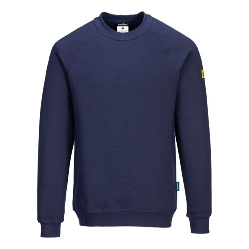 Portwest Anti-Static ESD Sweatshirt - Navy