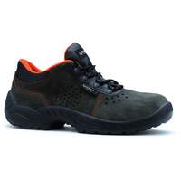 Base Opera Smart Low Shoes - Grey/Orange