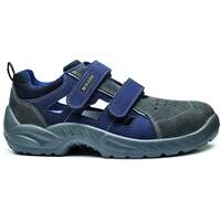 Base Central Smart Low Shoes - Grey/Cobalt