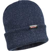 Portwest Reflective Knit Hat, Insulatex Lined - Navy