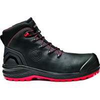 Base BE-UNIFORM TOP Classic Plus Ankle Shoes - Black/Red