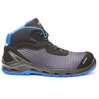 Base I-CYBER TOP I4 Ankle Shoes - Black/Blue