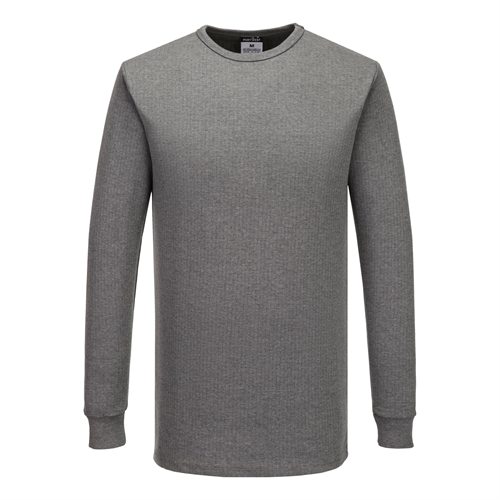 Portwest Thermal T-Shirt Long Sleeve - Grey