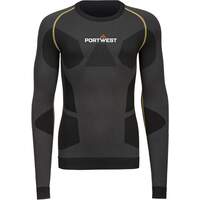 Portwest Dynamic Air Baselayer Top - Charcoal