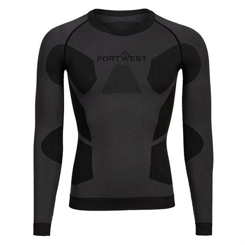 Portwest Dynamic Air Baselayer Top - Charcoal