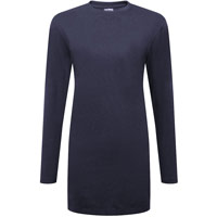 Portwest Women's Cotton Relaxed Fit T-Shirt L/S - Dark Navy