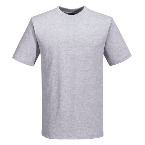 Portwest Turin Premium T-Shirt - Heather Grey
