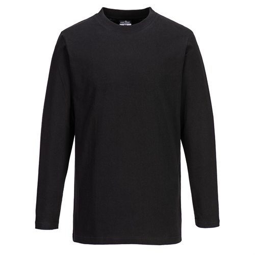 Portwest Long Sleeve T-Shirt - Black