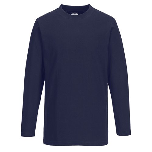 Portwest Long Sleeve T-Shirt - Navy