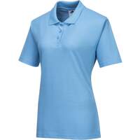 Portwest Naples Women's Polo Shirt - Sky Blue