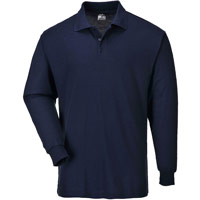 Portwest Genoa Polo Shirt L/S - Dark Navy