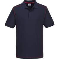 Portwest Essential Two Tone Polo Shirt - Navy/Red