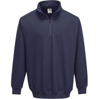 Portwest Sorrento 1/4 Zip Neck Sweatshirt - Dark Navy