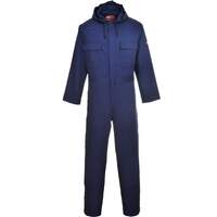 Portwest Bizweld Hooded Coverall - Navy