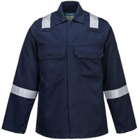 Portwest Bizweld Work FR Iona Jacket - Dark Navy
