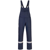 Portwest Bizweld FR Bib and Brace - Dark Navy