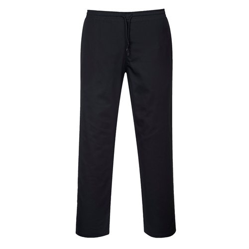 Portwest Drawstring Trouser - Black