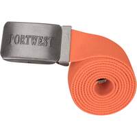 Portwest Elasticated Work Belt - Orange