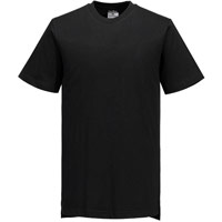 Portwest Cotton Mesh Air Pro T-Shirt S/S - Black