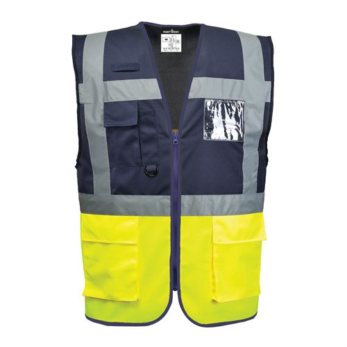 Portwest Paris Executive Vest - Yellow/Navy