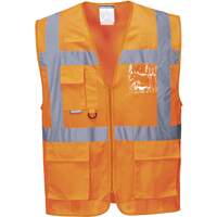 Portwest Athens MeshAir Executive Vest - Orange