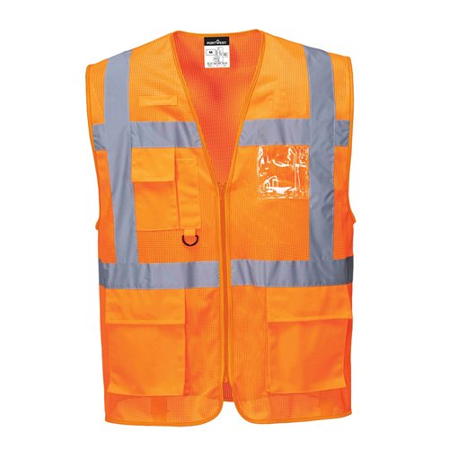 Portwest Athens MeshAir Executive Vest - Orange