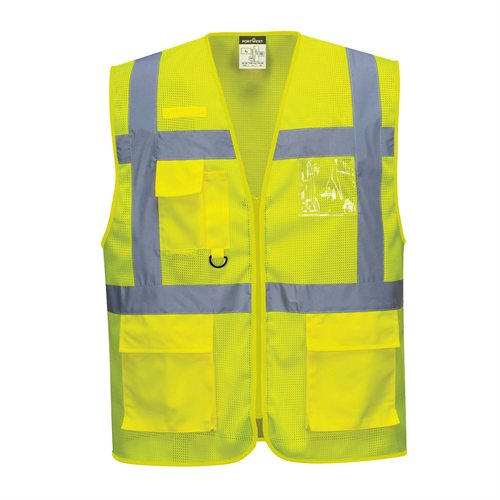 Portwest Athens MeshAir Executive Vest - Yellow