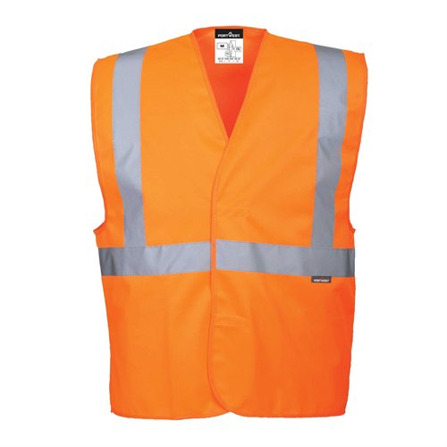 Portwest Hi-Vis One Band & Brace Vest - Orange