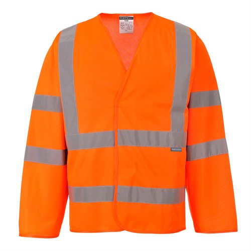 Portwest Hi-Vis Two Band & Brace Jacket - Orange