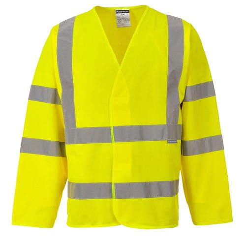 Portwest Hi-Vis Two Band & Brace Jacket - Yellow