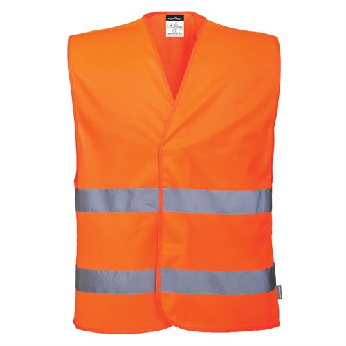 Portwest Hi-Vis Two Band Vest - Orange