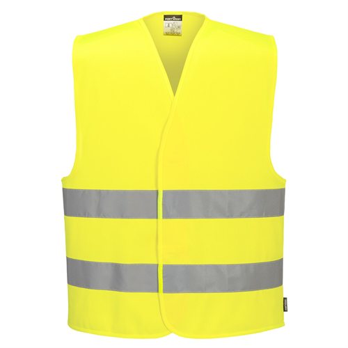 Portwest Hi-Vis Two Band Vest - Yellow