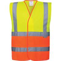 Portwest Two Tone Hi-Vis Vest - Yellow/Orange