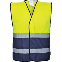 Portwest Hi-Vis Two Tone Vest - Yellow/Navy
