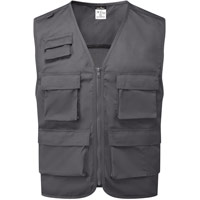 Portwest Work Vest - Metal Grey