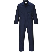 Portwest Liverpool Zip Coverall - Dark Navy