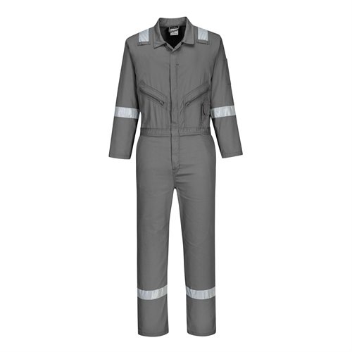 Portwest Iona Cotton Coverall - Grey