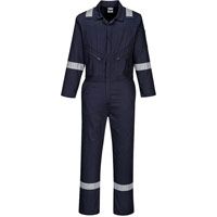 Portwest Iona Cotton Coverall - Dark Navy