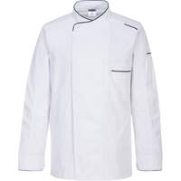 Portwest Surrey Chefs Jacket L/S - White