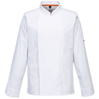 Portwest Stretch Mesh Air Pro Long Sleeve Jacket - White
