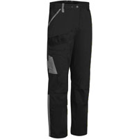 Portwest WX1 Two Tone Cotton Work Trousers - Black/Grey