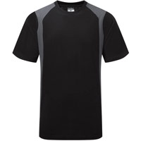 Portwest WX2 T-Shirt S/S - Black/Grey