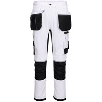 Portwest WX2 Eco Craft Holster Trousers - White