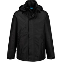 Portwest WX2 Eco Rain Jacket - Black