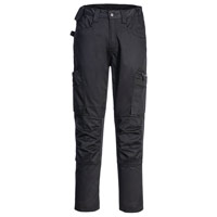 Portwest WX2 Eco Stretch Trade Trousers - Black
