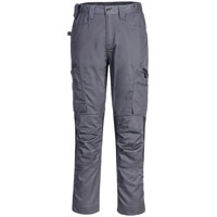 Portwest WX2 Eco Stretch Trade Trousers - Metal Grey