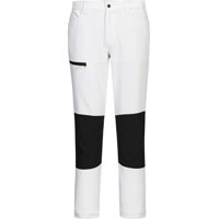 Portwest WX2 Eco Active Stretch Work Trousers - White