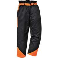 Portwest Oak Chainsaw Trousers - Black