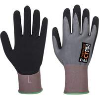 Portwest CT VHR15 Nitrile Foam Cut Glove - Grey/Black