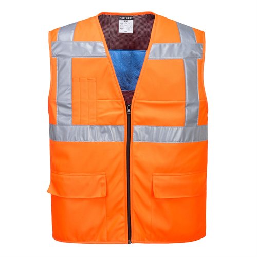 Portwest High Vis Cooling Vest - Orange